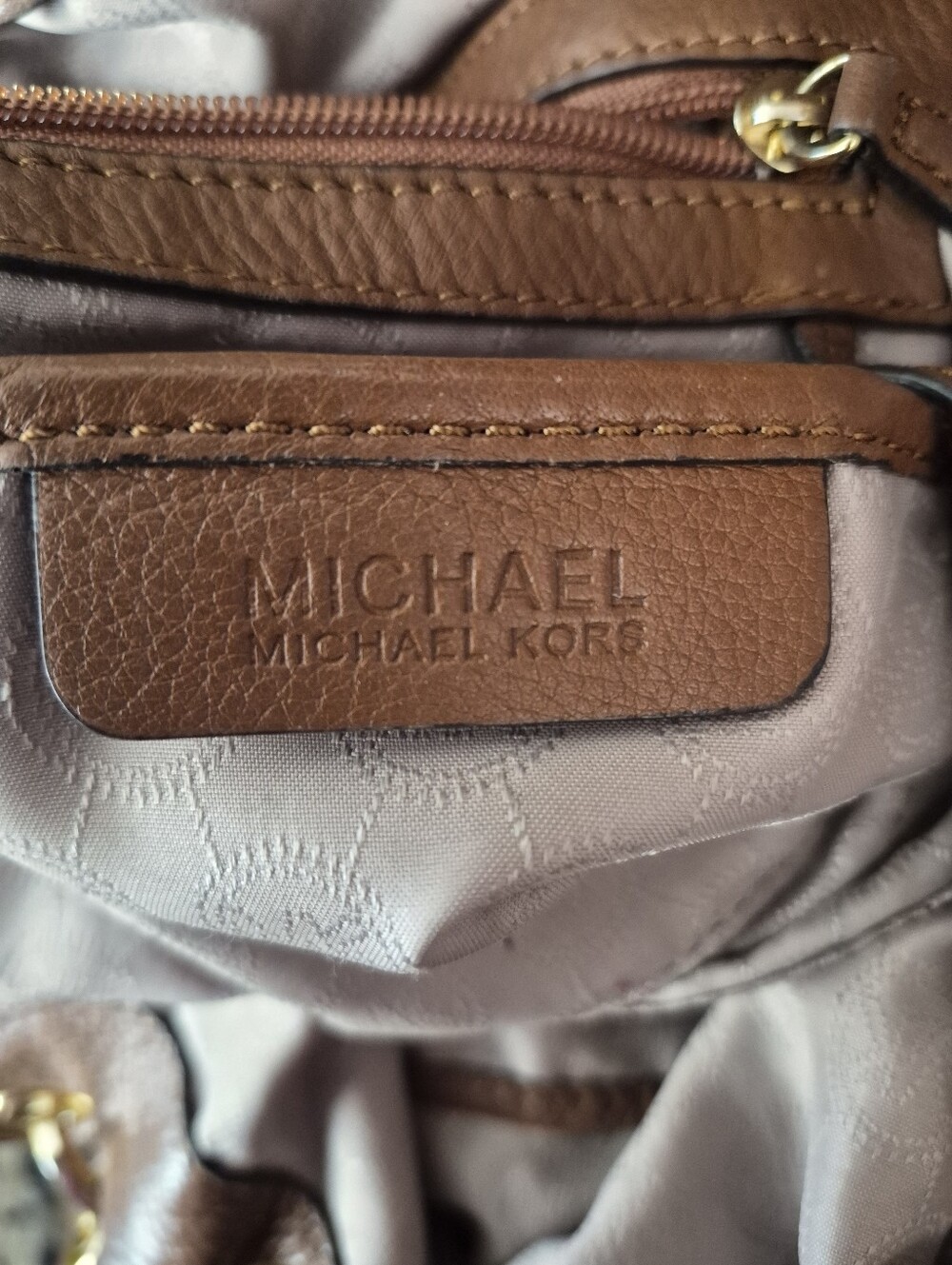 Michael Kors Camden Leather Drawstring Hobo Bag - Picture 8 of 12